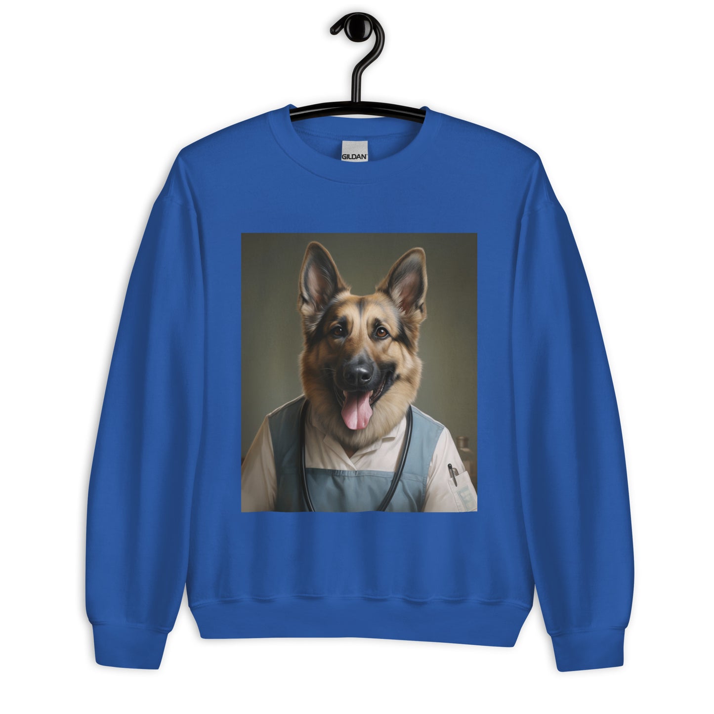 German Shepherd Nurse Unisex Sweatshirt