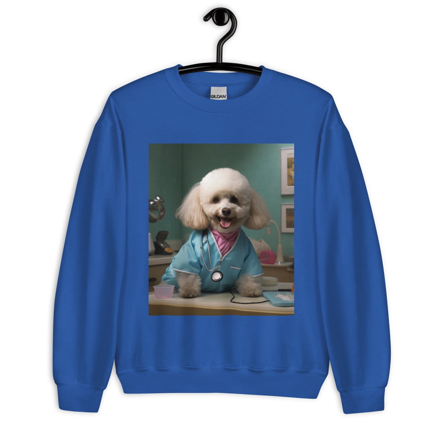 Poodle Nurse Unisex Sweatshirt