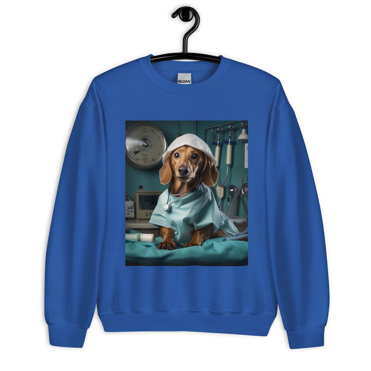 Dachshund Nurse Unisex Sweatshirt