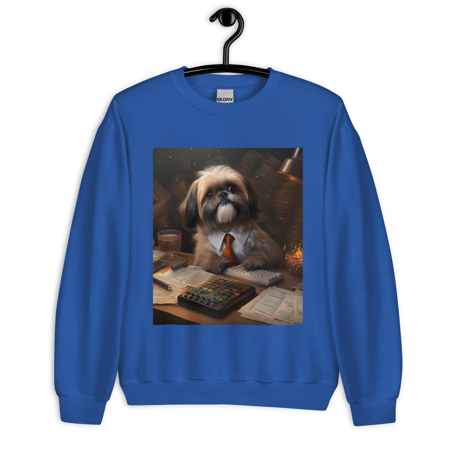 Shih Tzu Accountant Unisex Sweatshirt