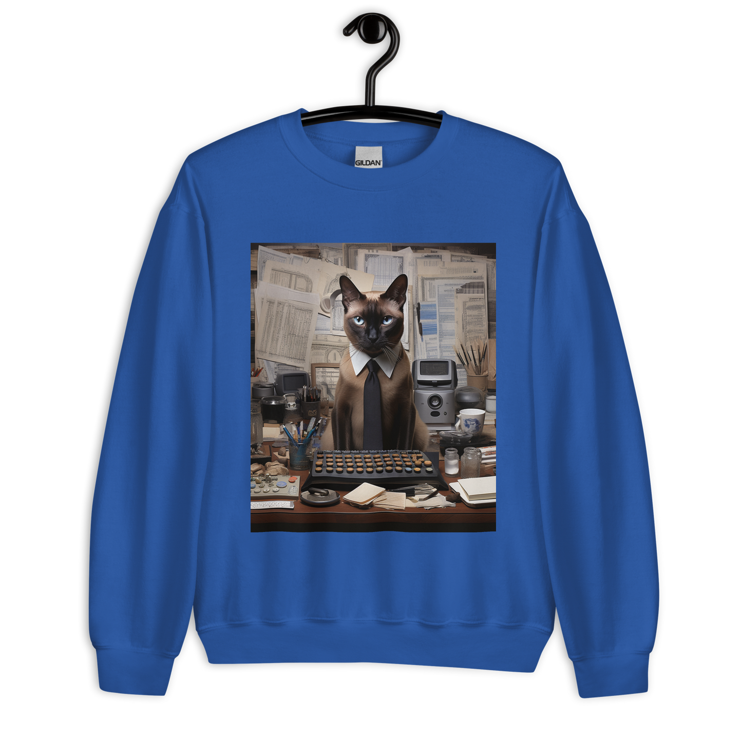 Siamese Accountant Unisex Sweatshirt