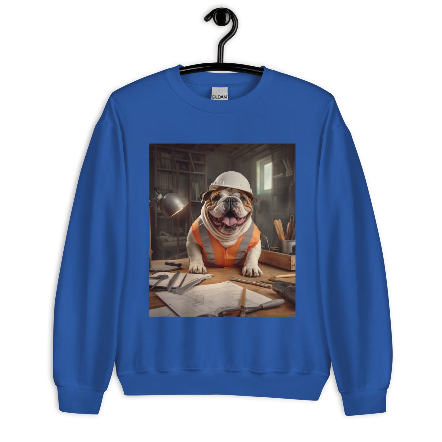 Bulldog Architect Unisex Sweatshirt