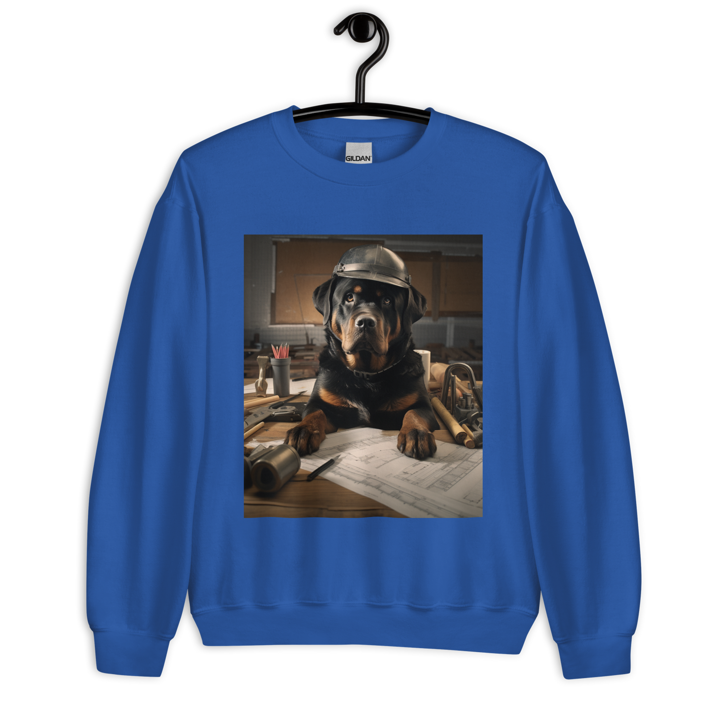 Rottweiler Architect Unisex Sweatshirt