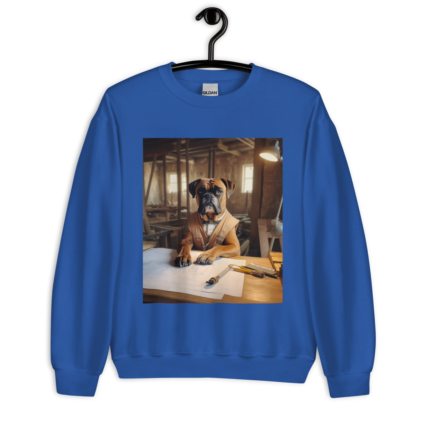 Boxer Architect Unisex Sweatshirt