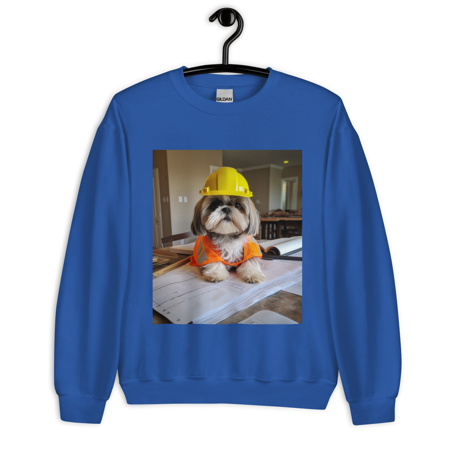 Shih Tzu Architect Unisex Sweatshirt