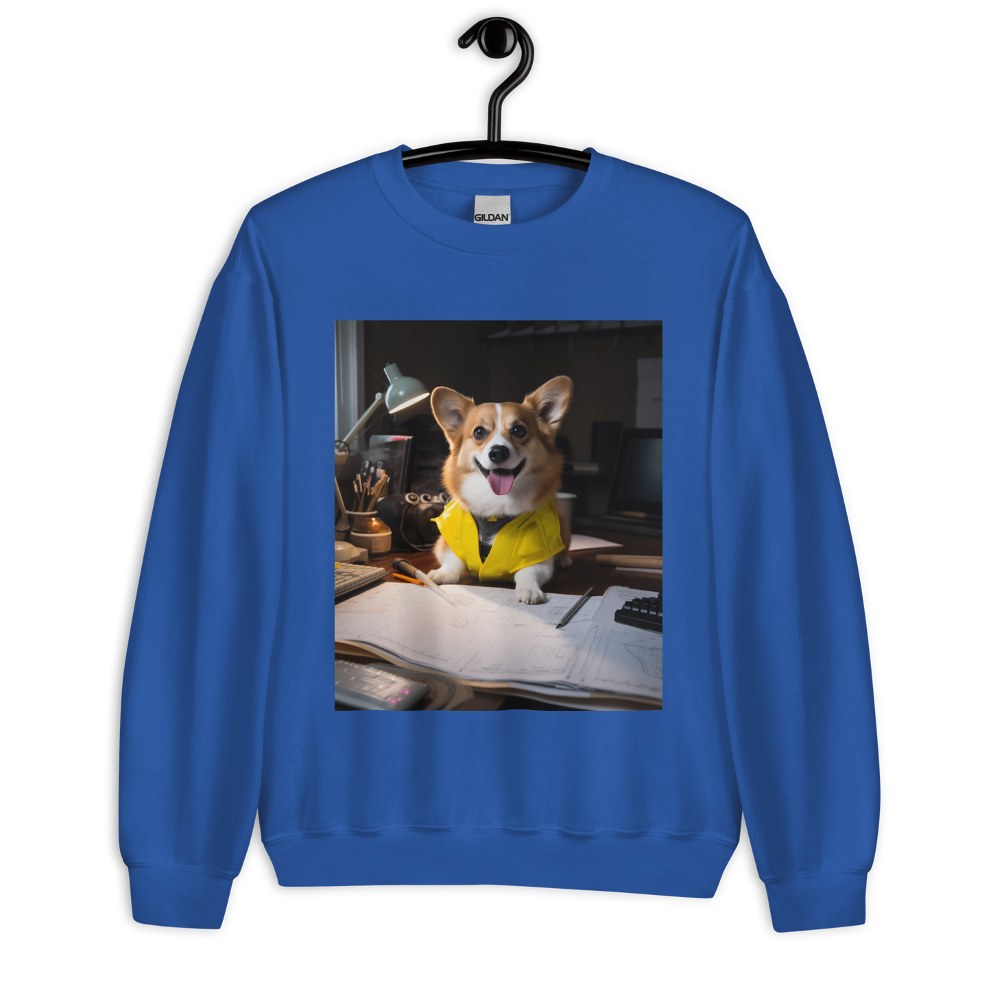 Pembroke Welsh Corgi Architect Unisex Sweatshirt