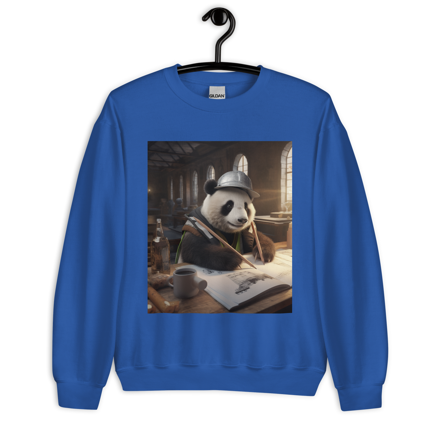 Panda Architect Unisex Sweatshirt