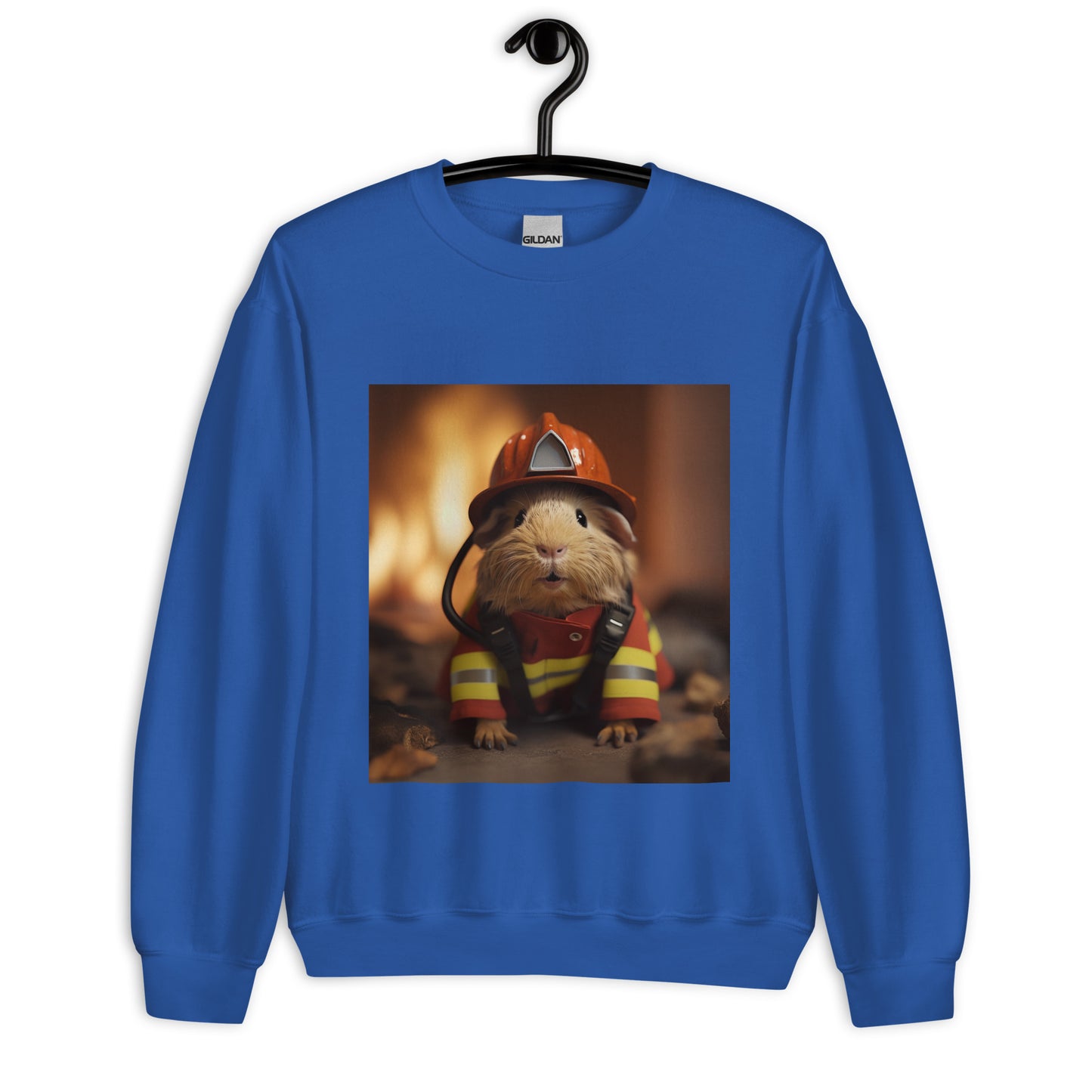 Guinea Pigs Firefighter Unisex Sweatshirt