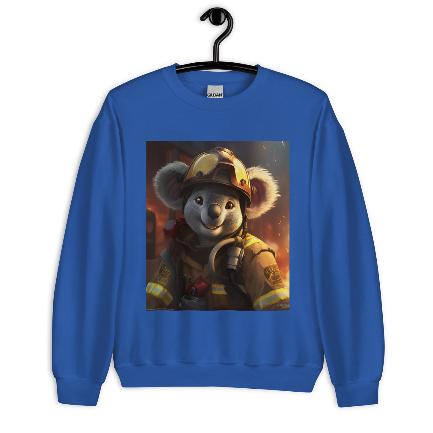 Koala Firefighter Unisex Sweatshirt