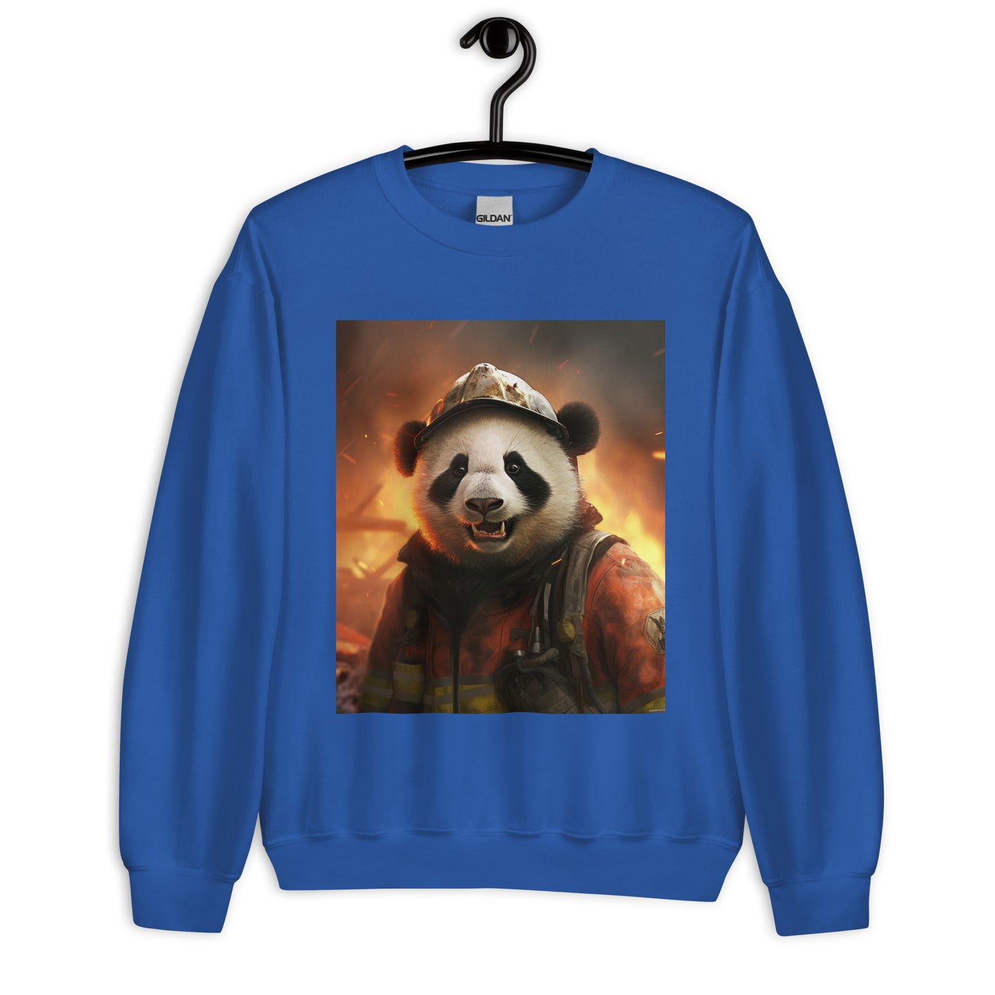 Panda Firefighter Unisex Sweatshirt