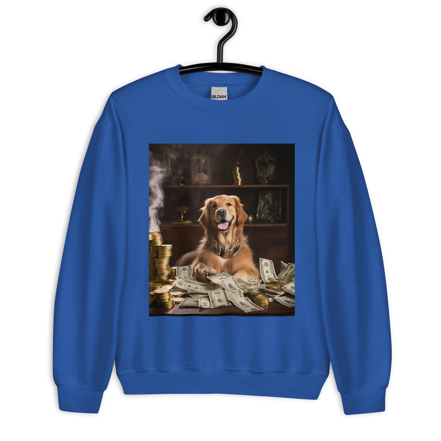 Golden Retriever Millionaire Unisex Sweatshirt