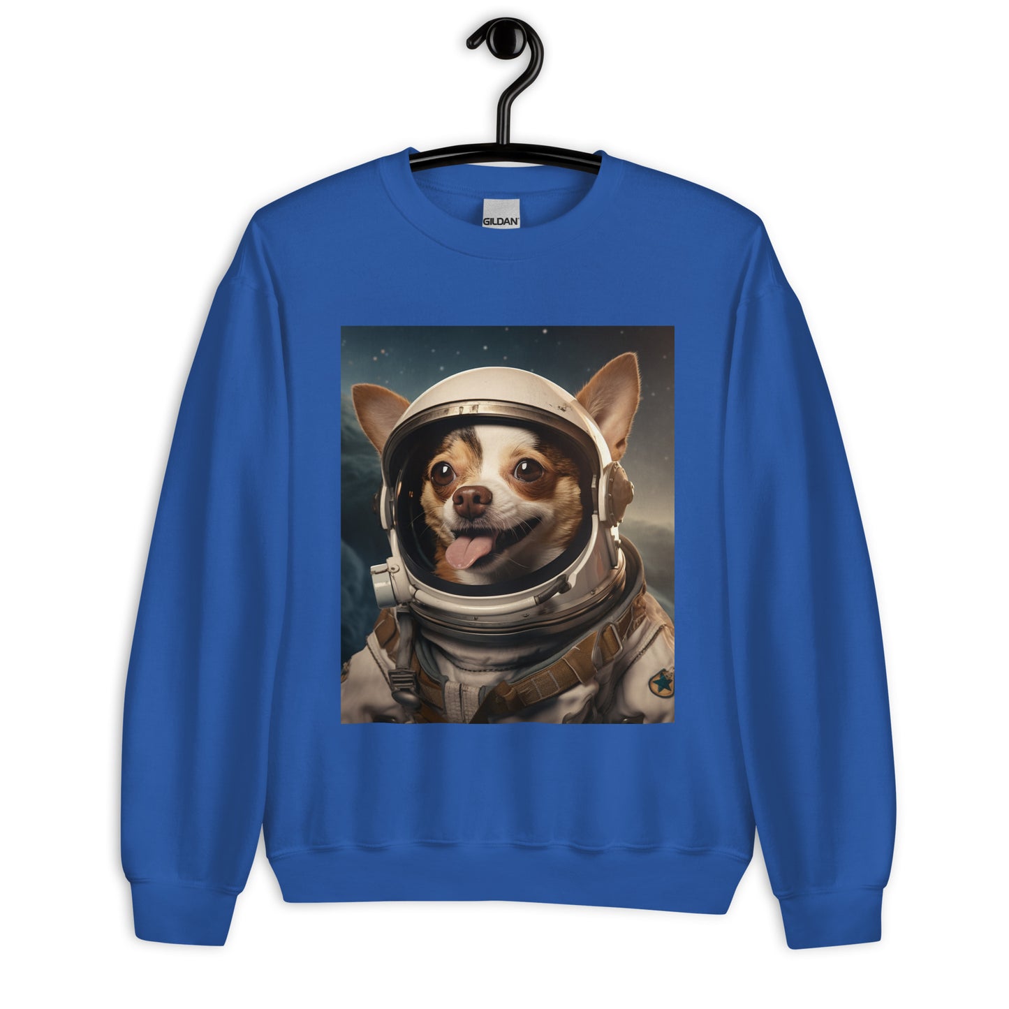 Chihuahua Astronaut Unisex Sweatshirt