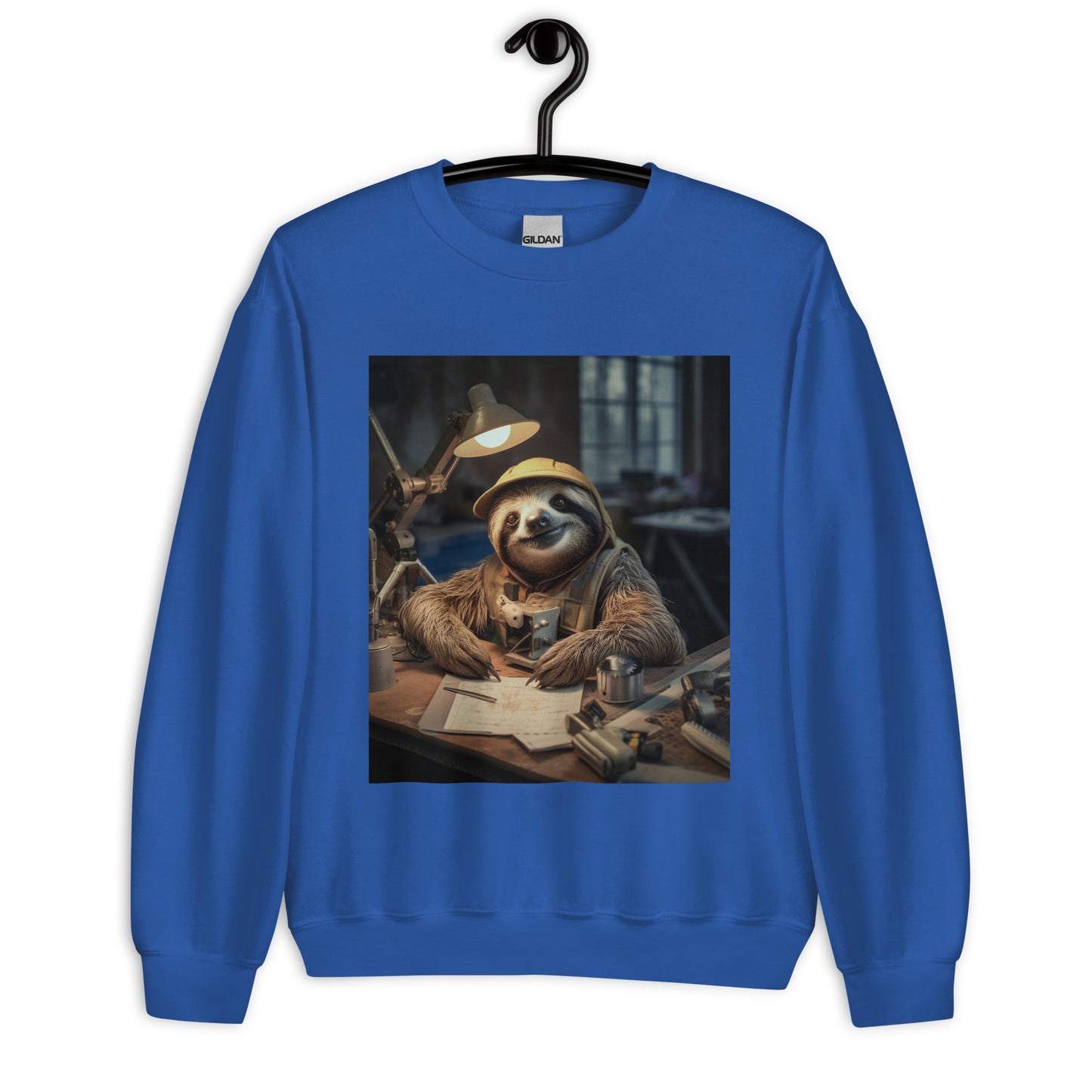 Sloth Engineer Unisex Sweatshirt