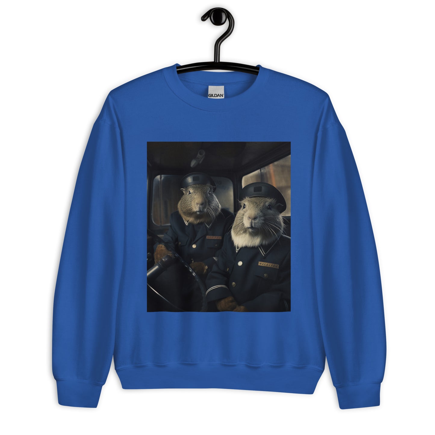 Guinea Pigs Police Officer Unisex Sweatshirt