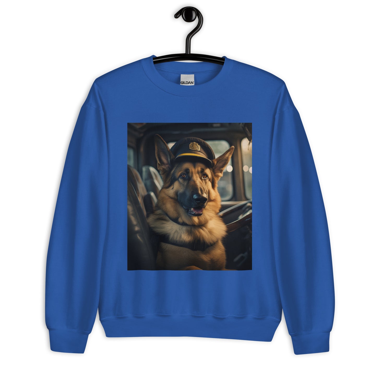 German Shepherd Bus Driver Unisex Sweatshirt