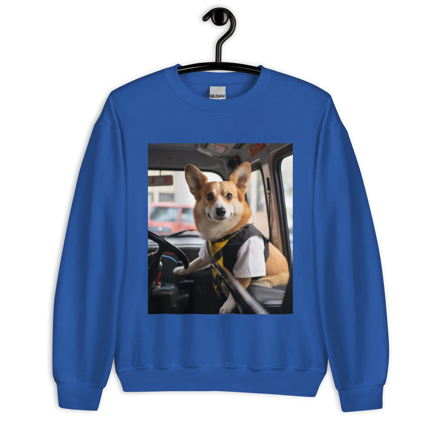 Pembroke Welsh Corgi Bus Driver Unisex Sweatshirt