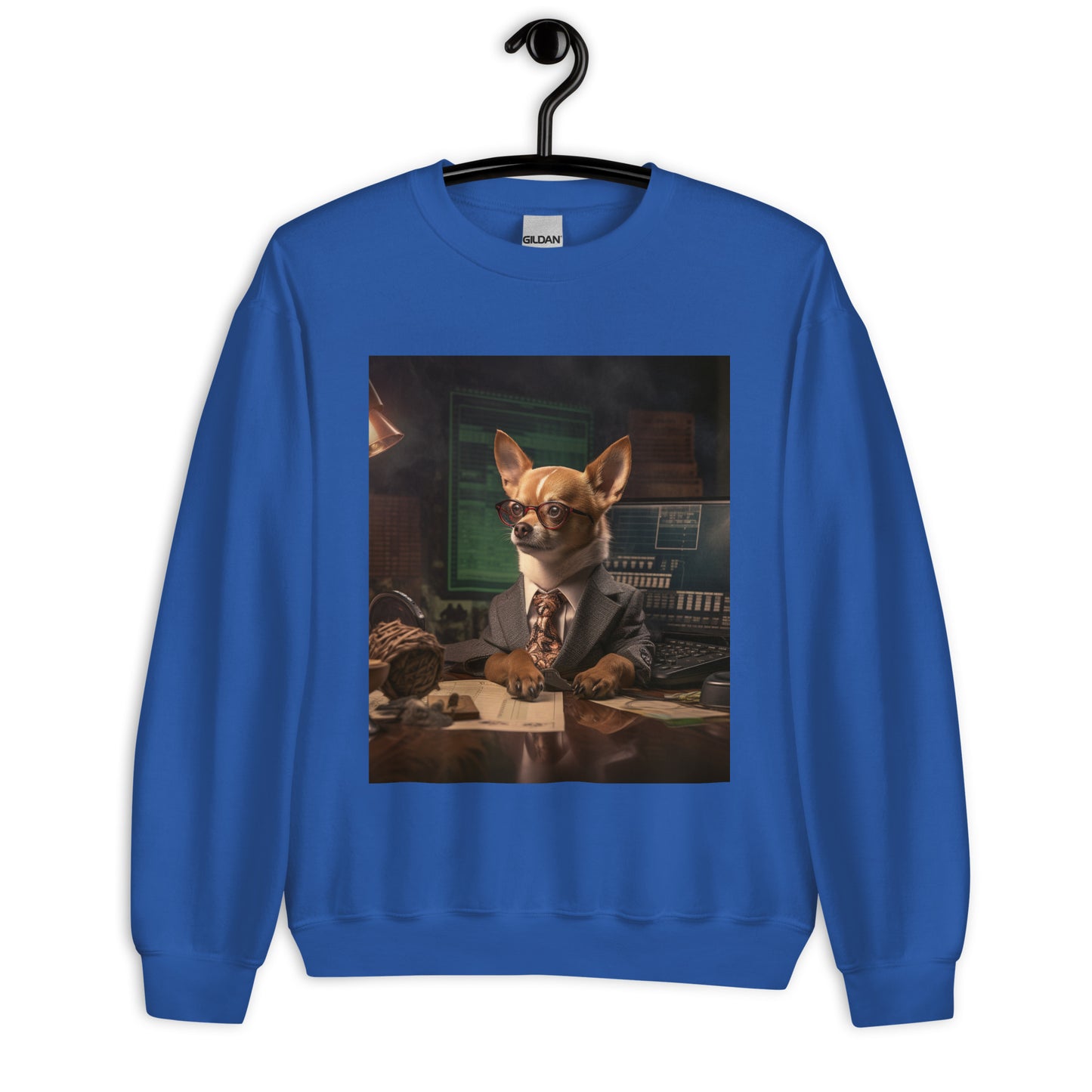 Chihuahua Stock Trader Unisex Sweatshirt