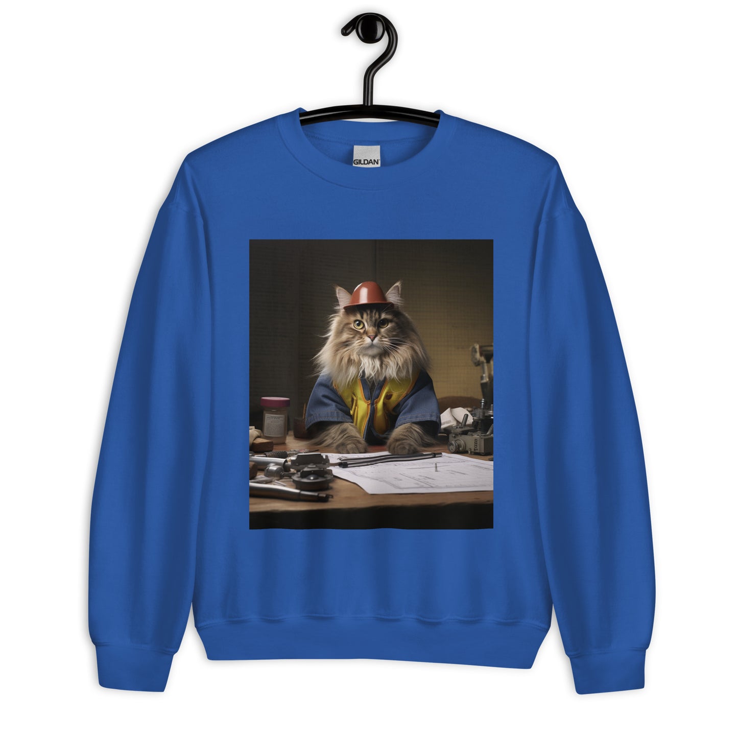 Maine Coon Engineer Unisex Sweatshirt