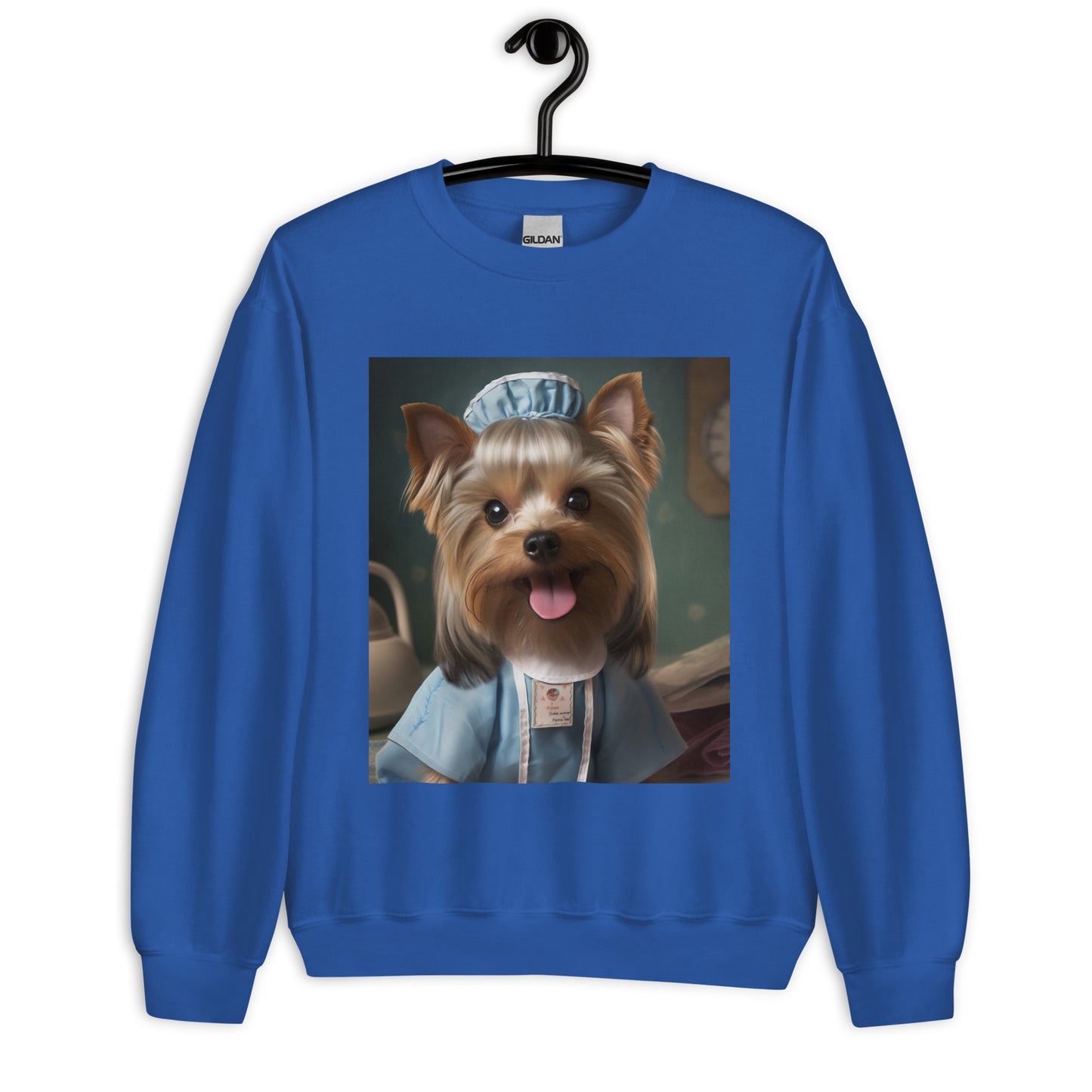 Yorkshire Terrier Nurse Unisex Sweatshirt