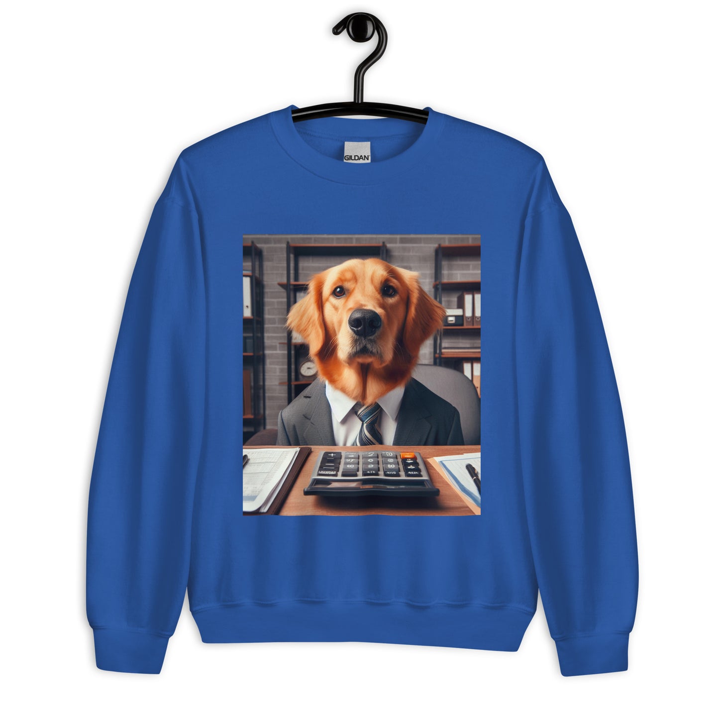 Golden Retriever Accountant Unisex Sweatshirt