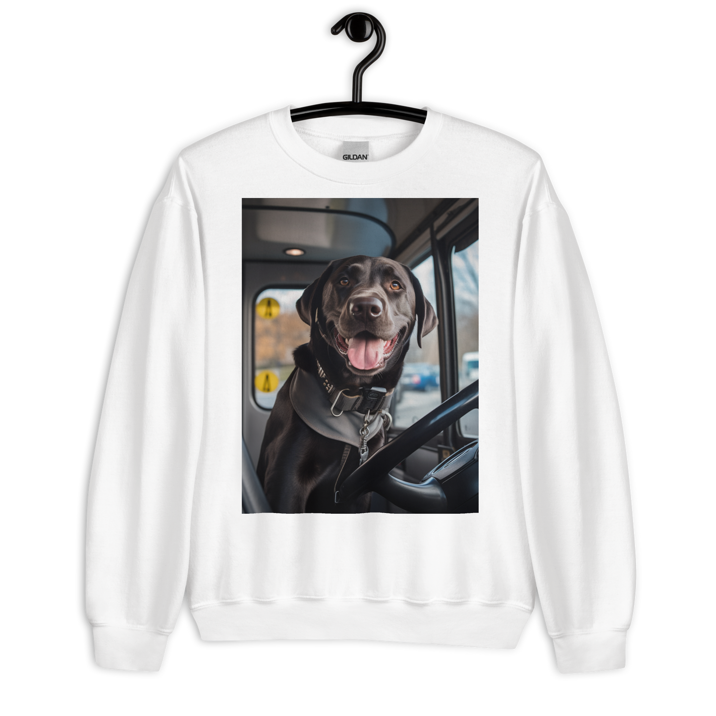 Labrador Retriever Bus Driver Sweatshirt