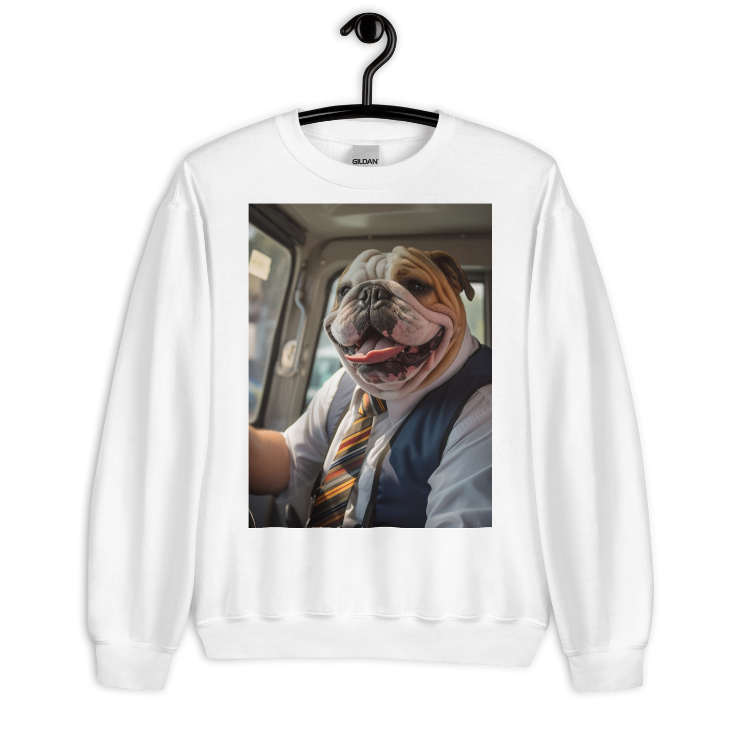 Bulldog Bus Driver Sweatshirt