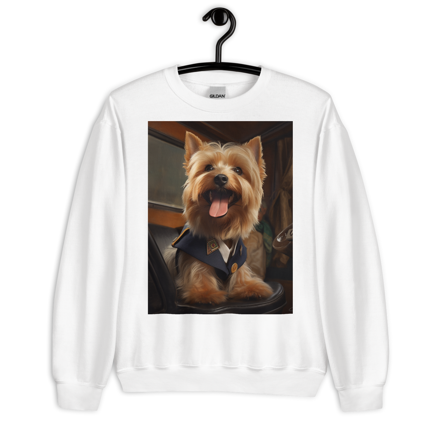 Yorkshire Terrier Bus Driver Sweatshirt