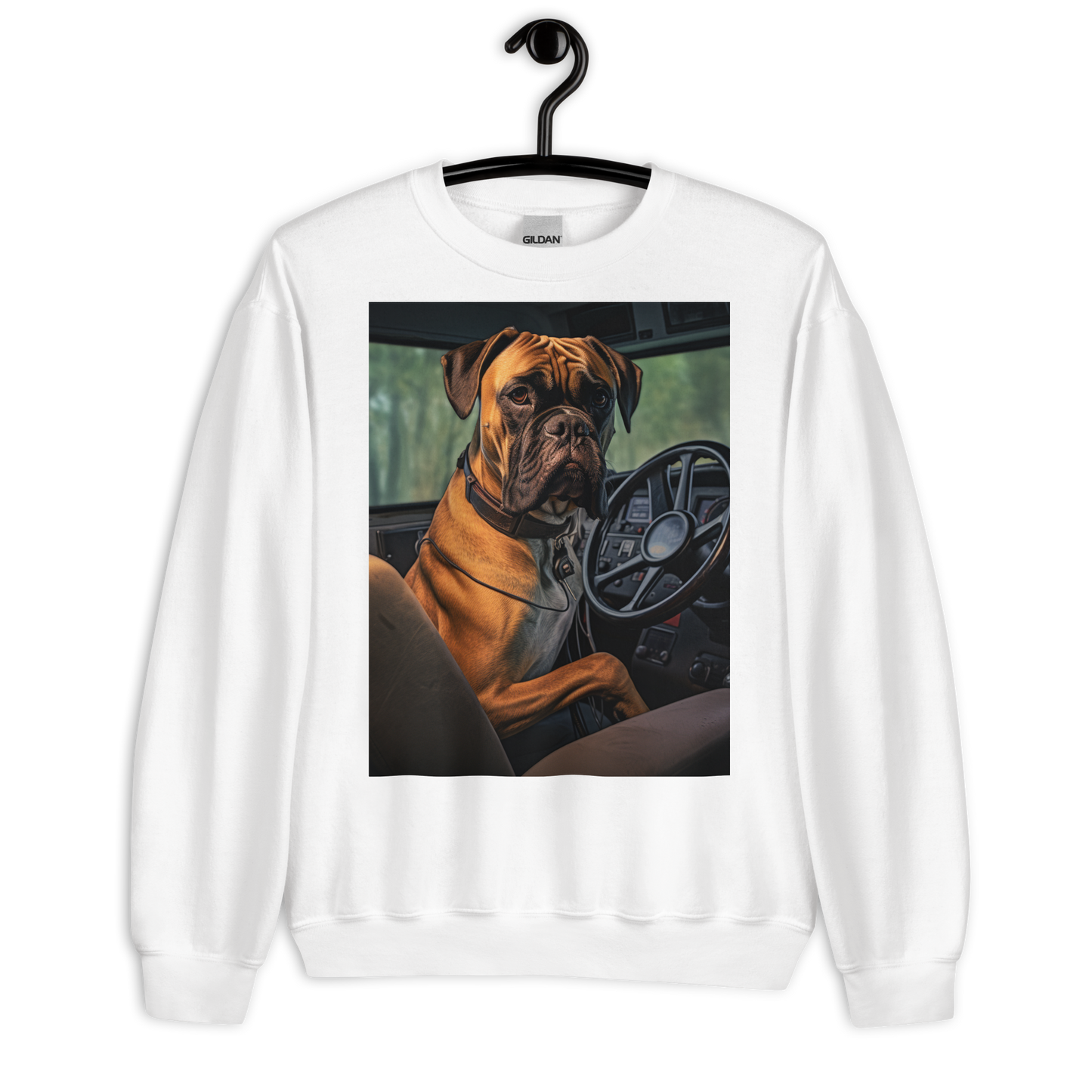 Boxer Bus Driver Sweatshirt