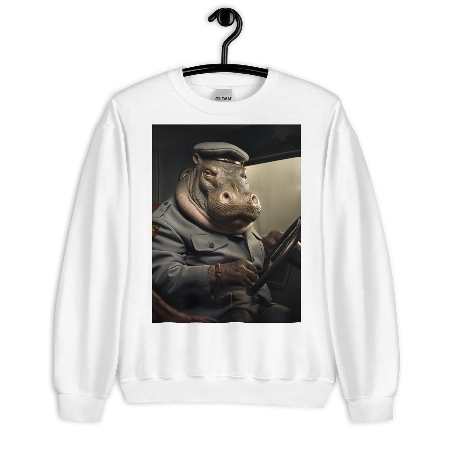 Hippo Bus Driver Sweatshirt