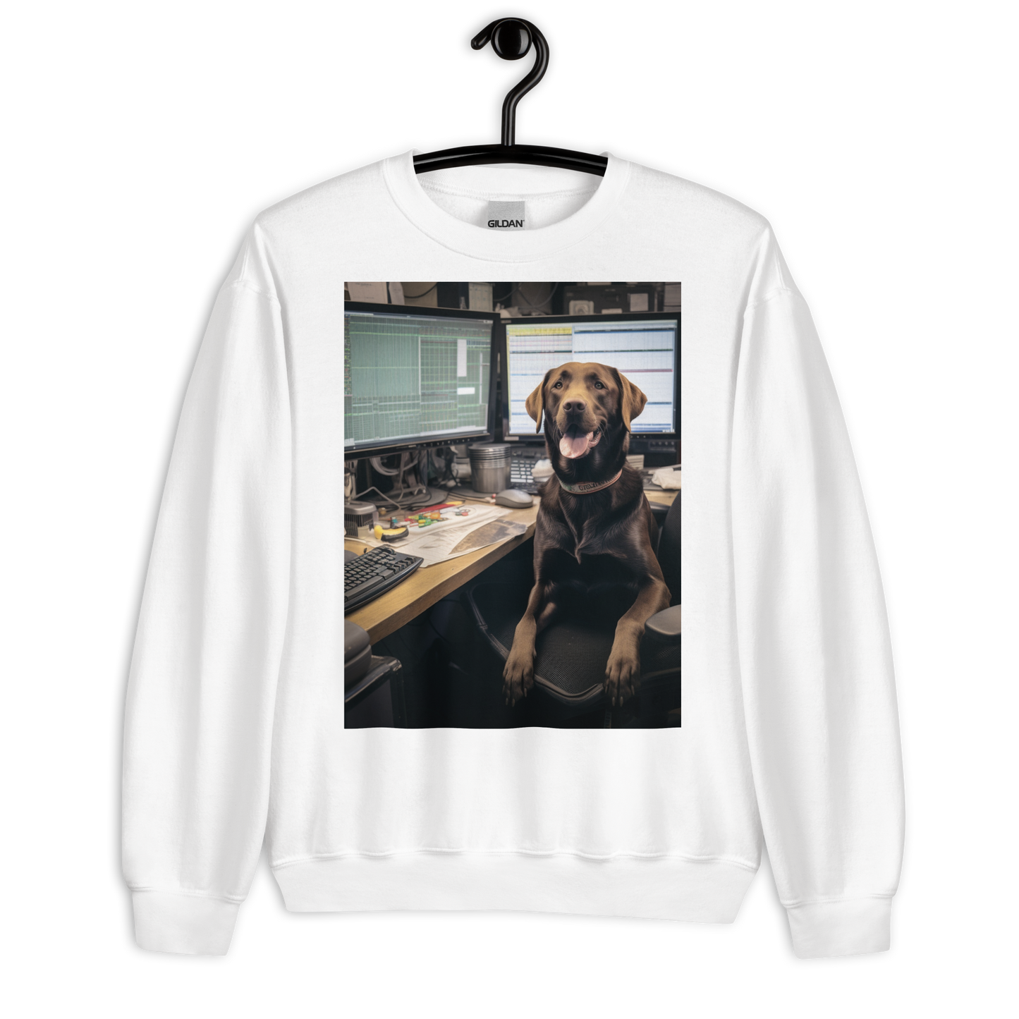 Labrador Retriever Stock Trader Sweatshirt