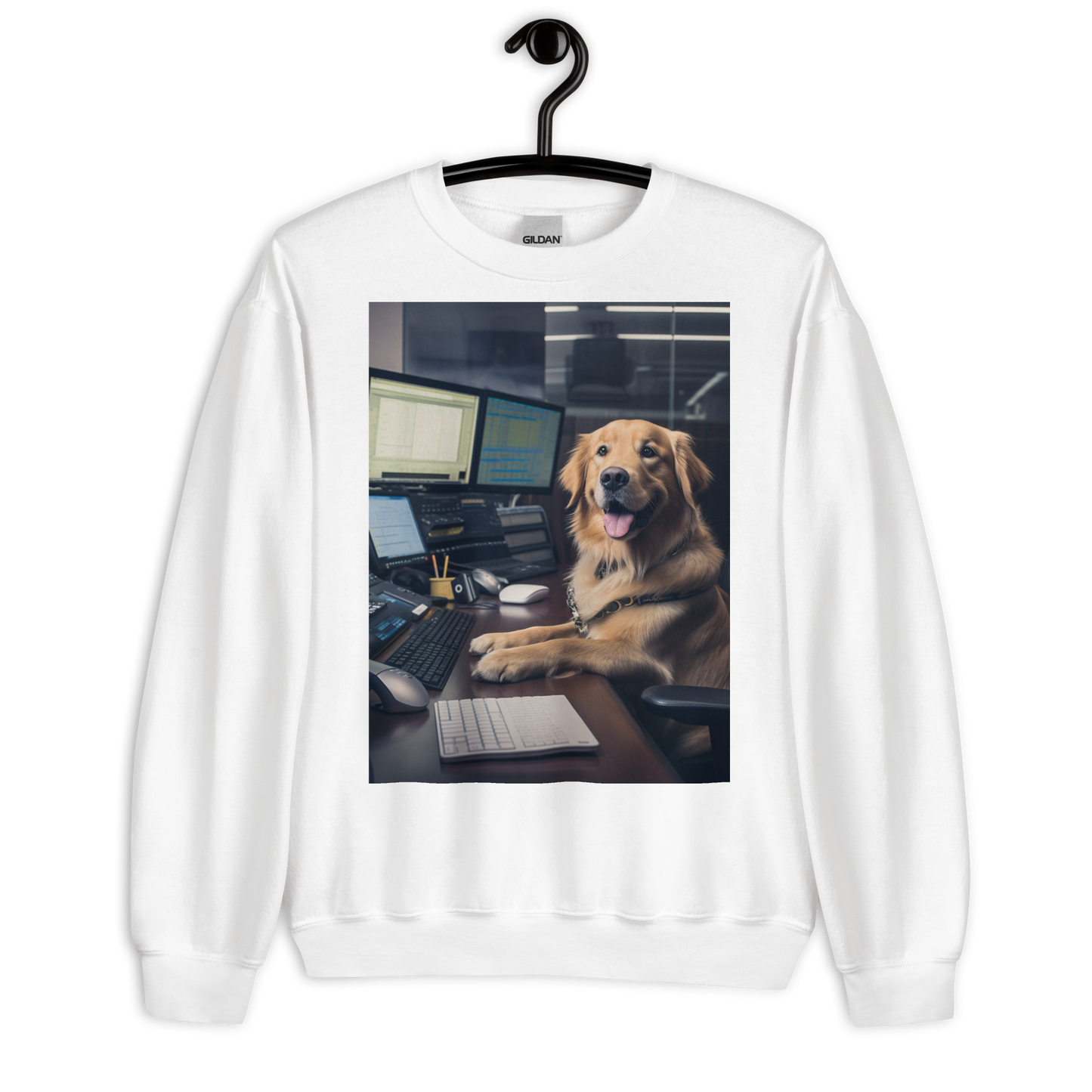 Golden Retriever Stock Trader Sweatshirt