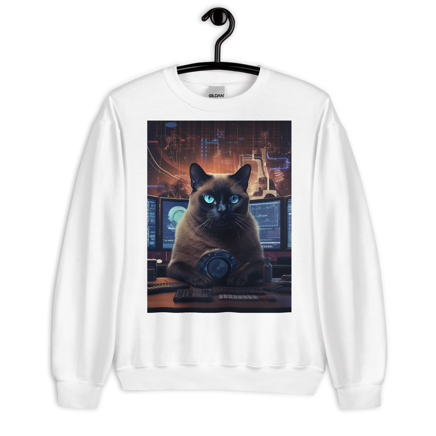 Siamese Stock Trader Sweatshirt