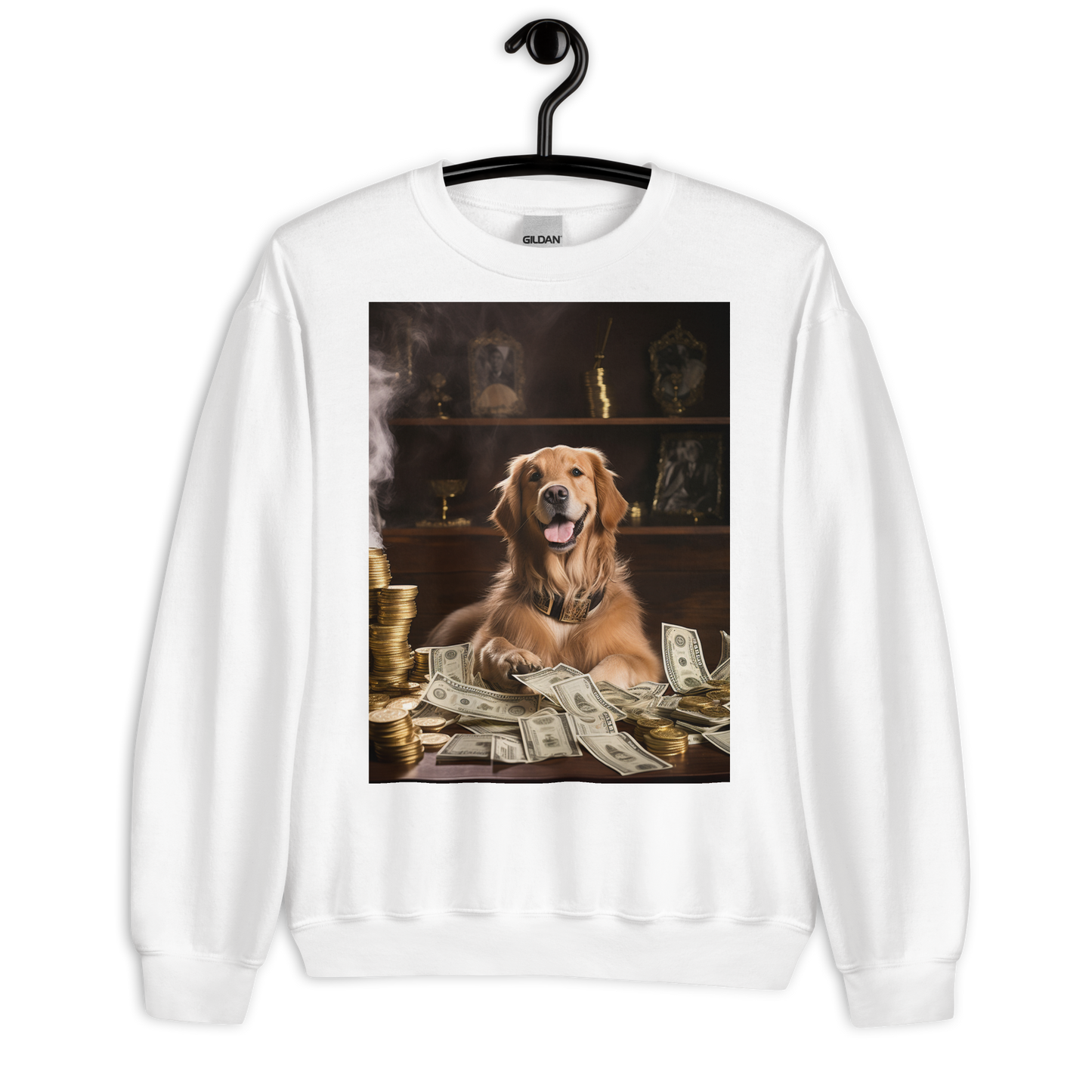 Golden Retriever Millionaire Sweatshirt