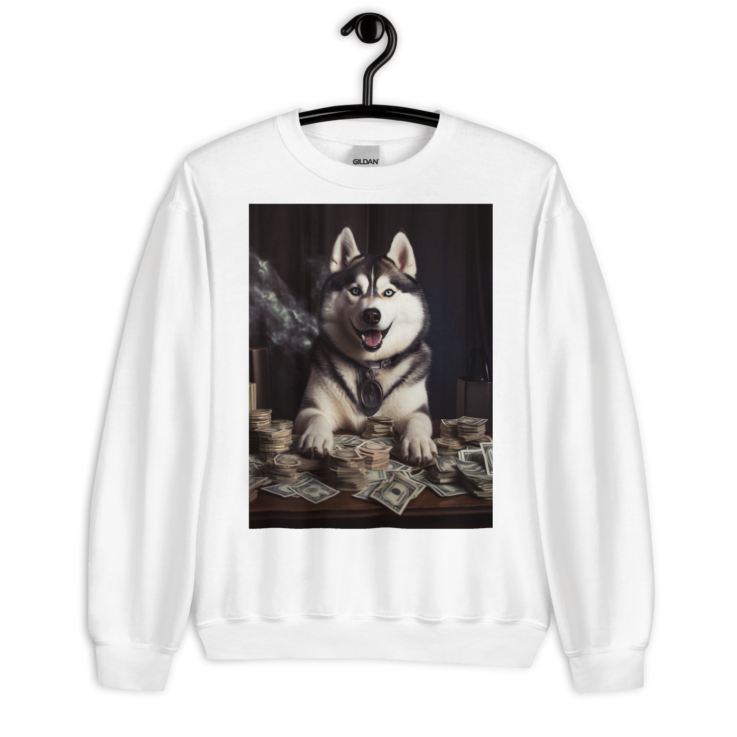 Siberian Husky Millionaire Sweatshirt