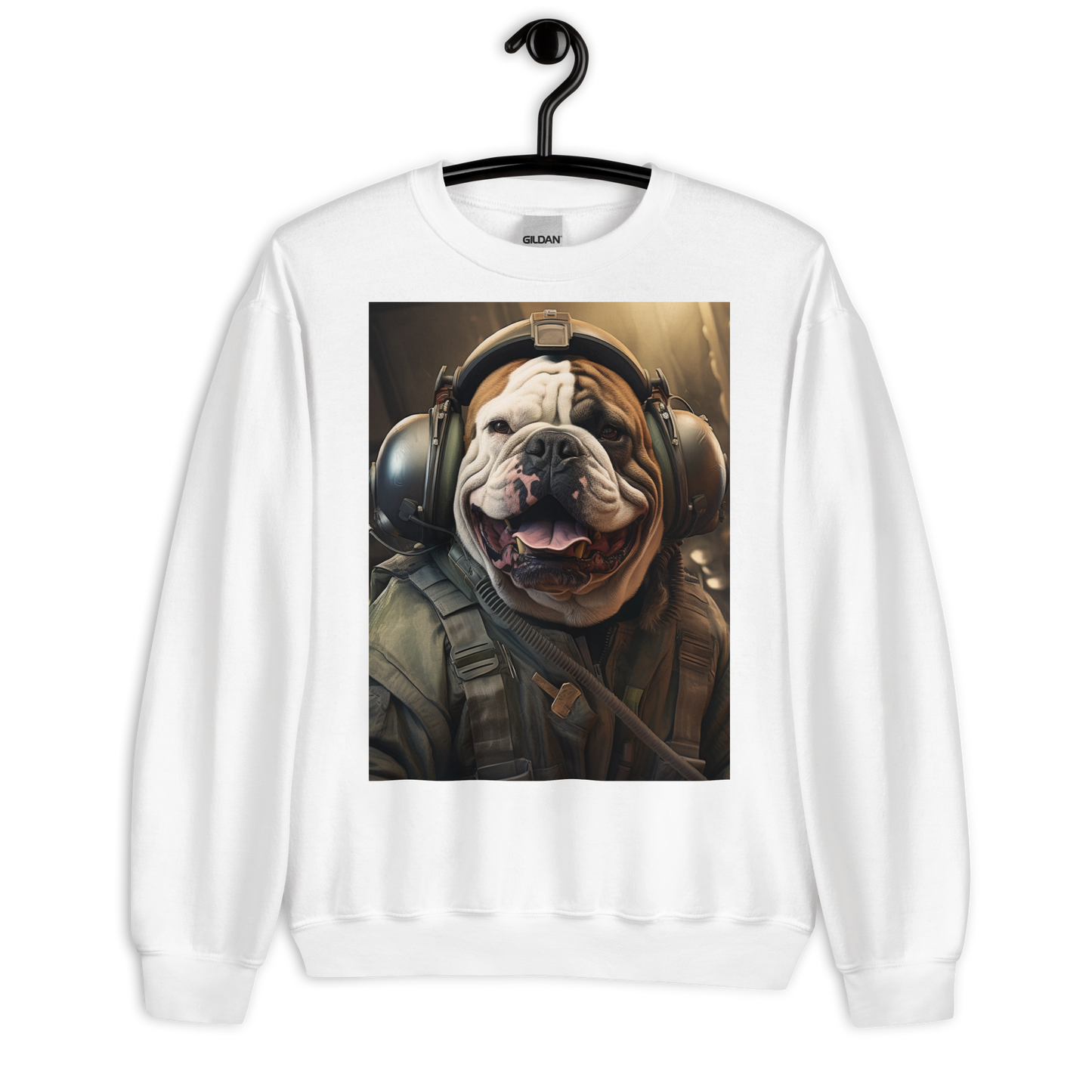 Bulldog Air Force Officer Sweatshirt