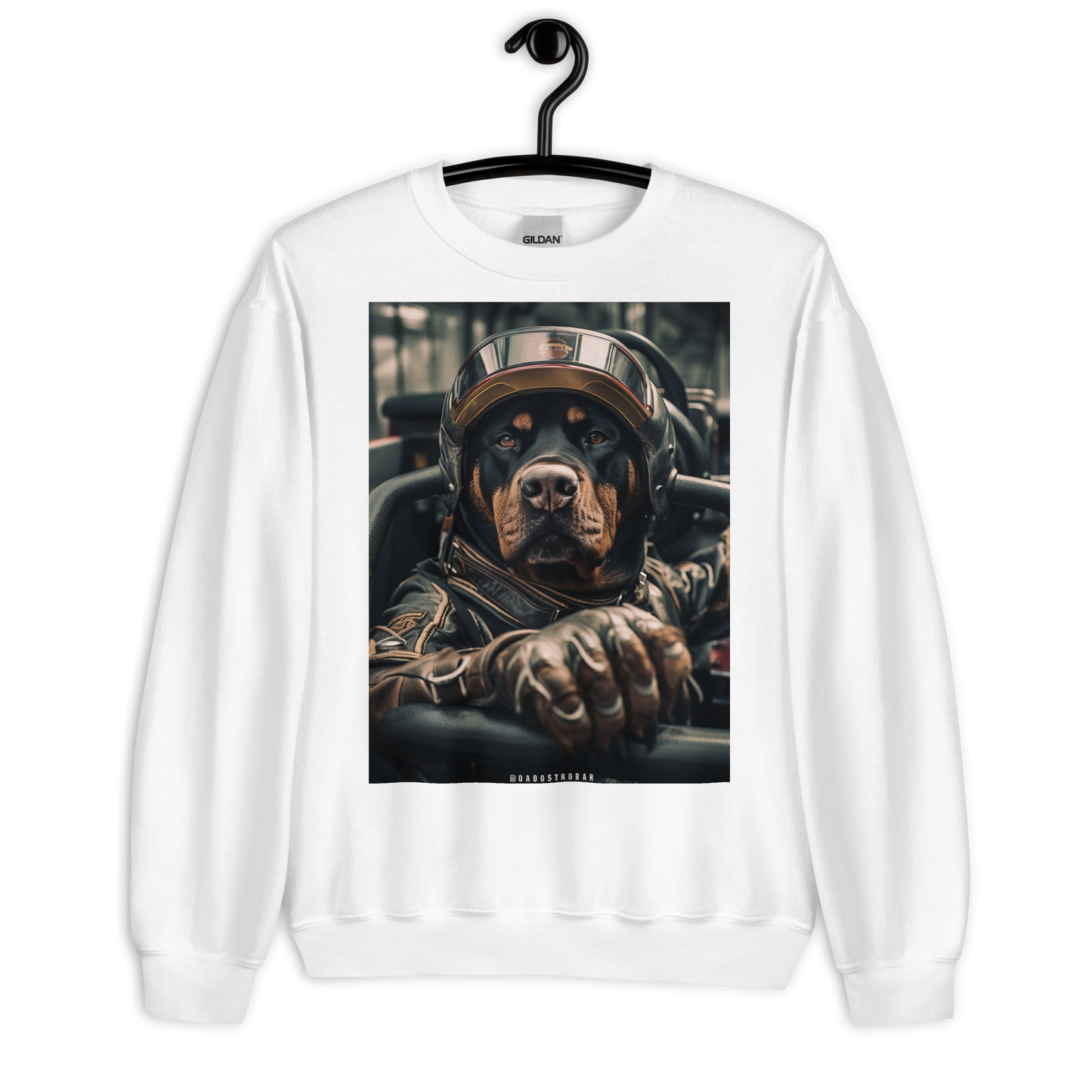 Rottweiler Air Force Officer Sweatshirt