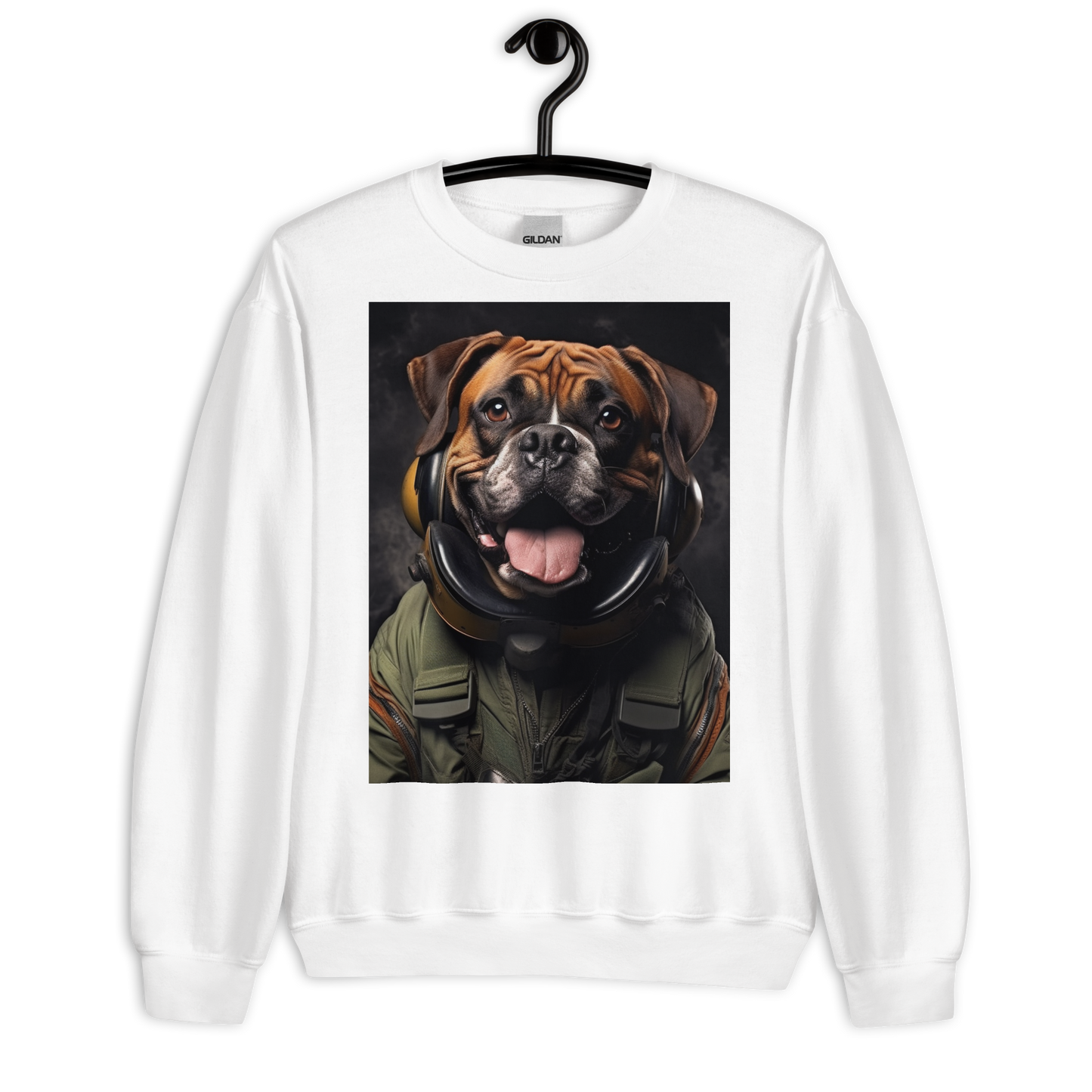 Boxer Air Force Officer Sweatshirt