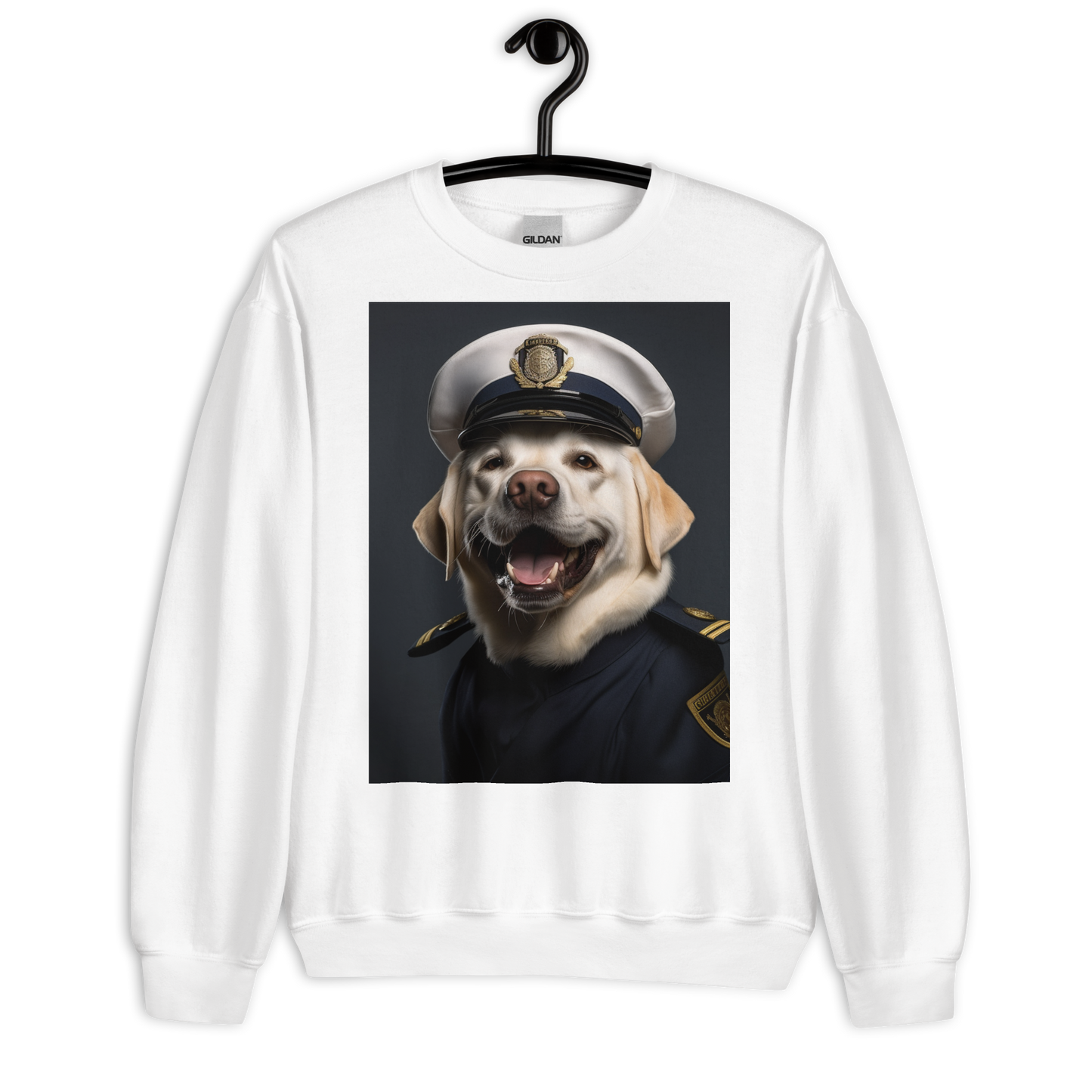 Labrador Retriever Airline Pilot Sweatshirt