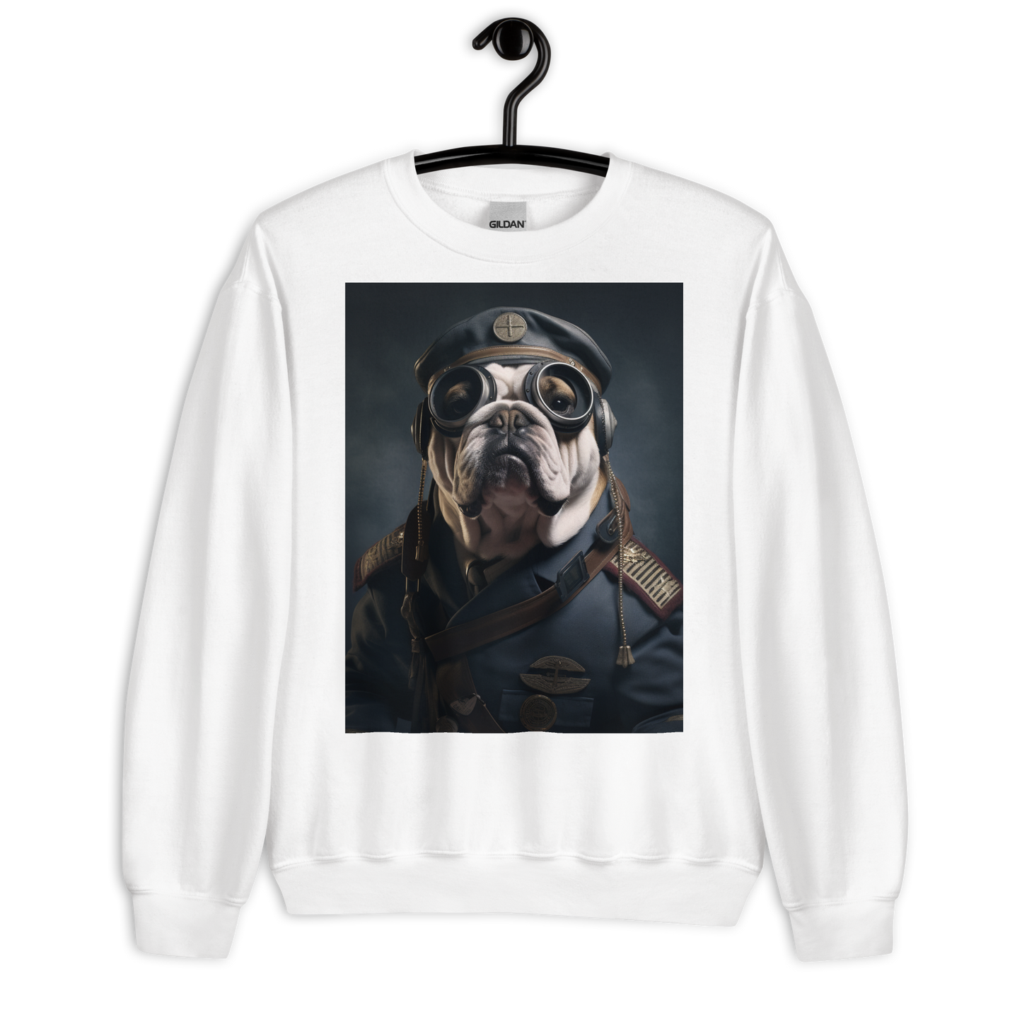 Golden Retriever Airline Pilot Sweatshirt