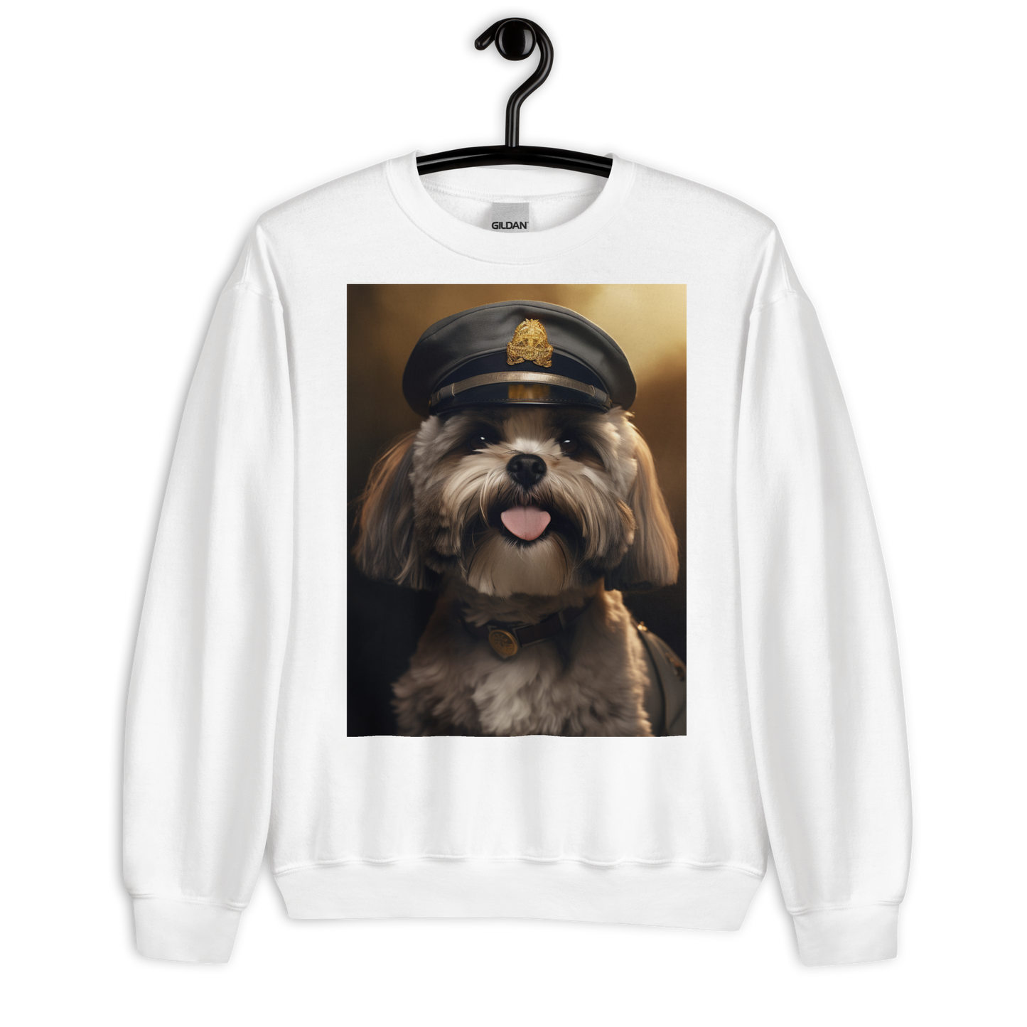 Shih Tzu Airline Pilot Sweatshirt