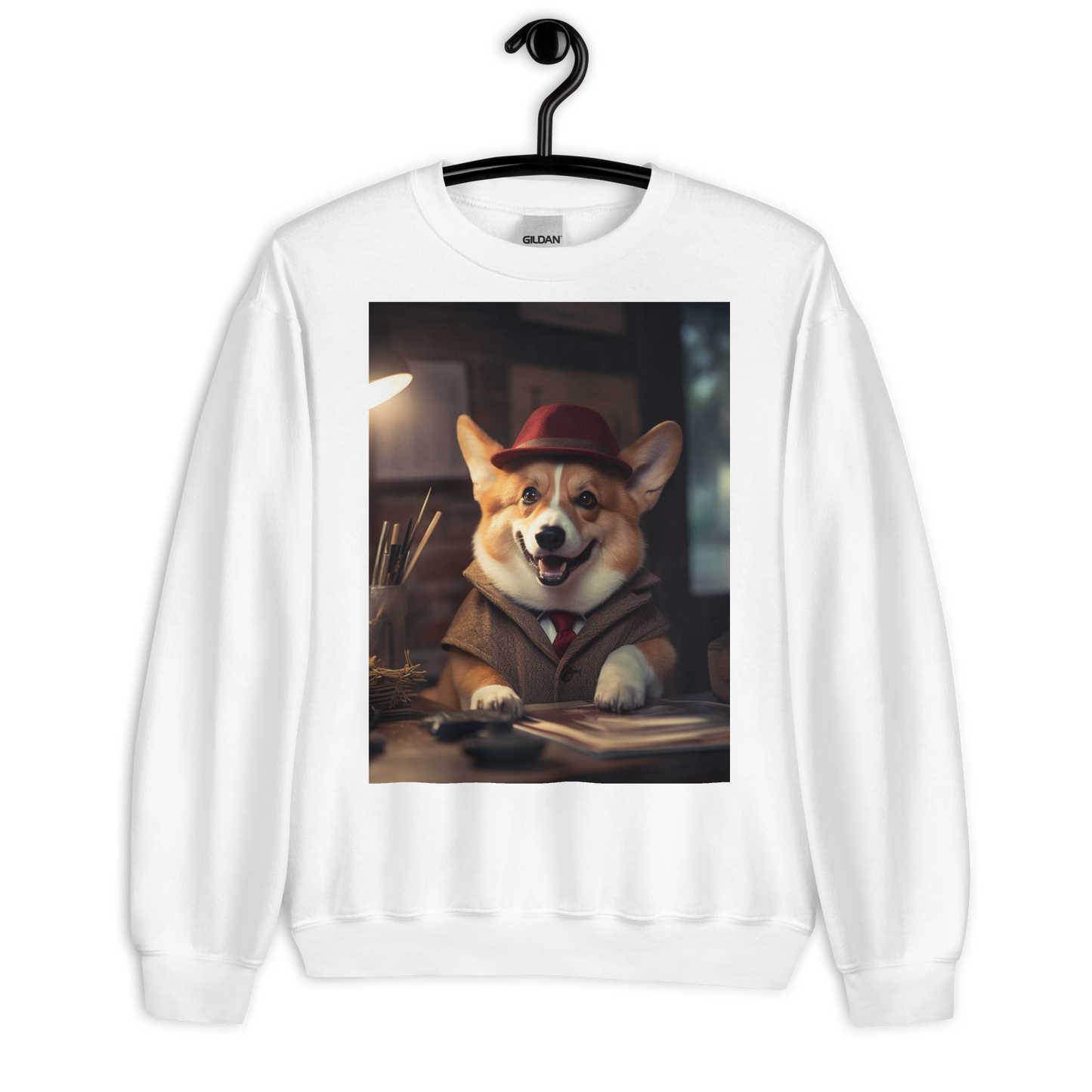 Pembroke Welsh Corgi Detective Sweatshirt