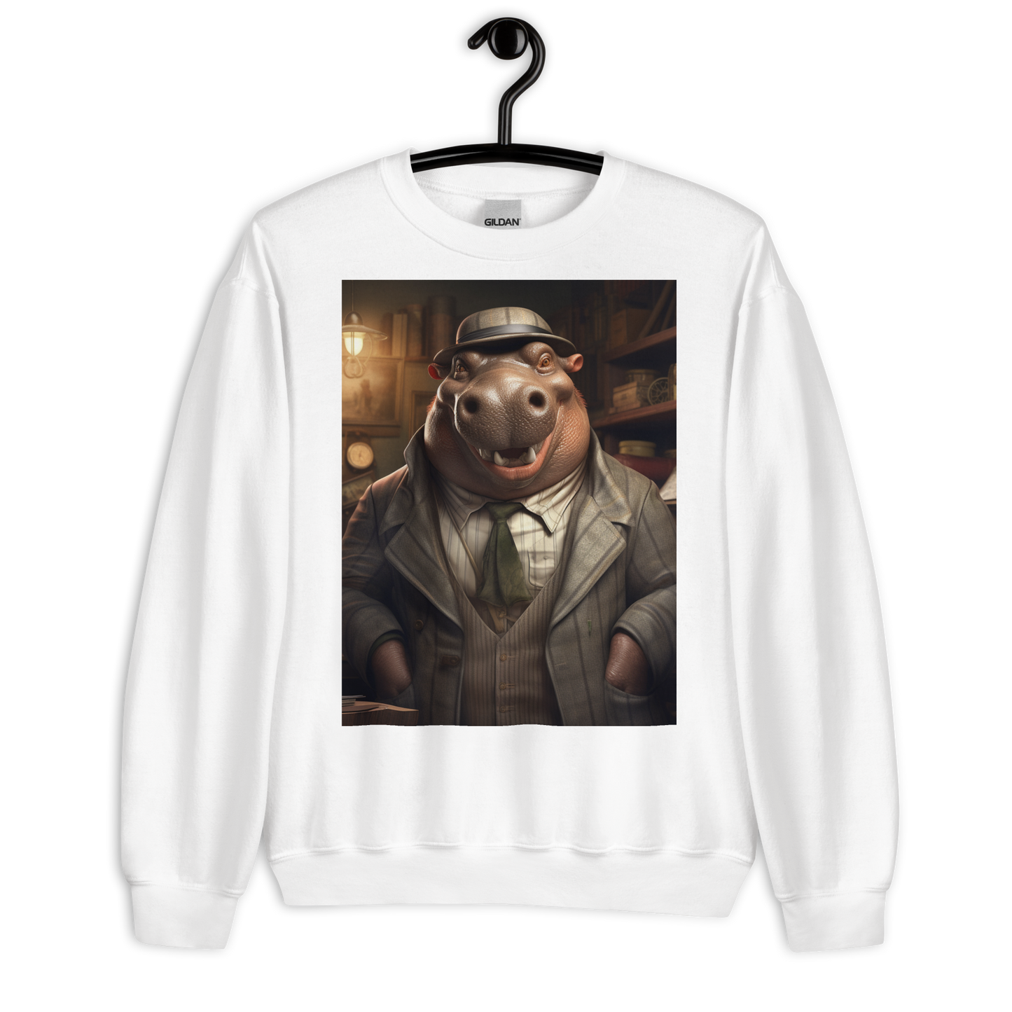 Hippo Detective Sweatshirt