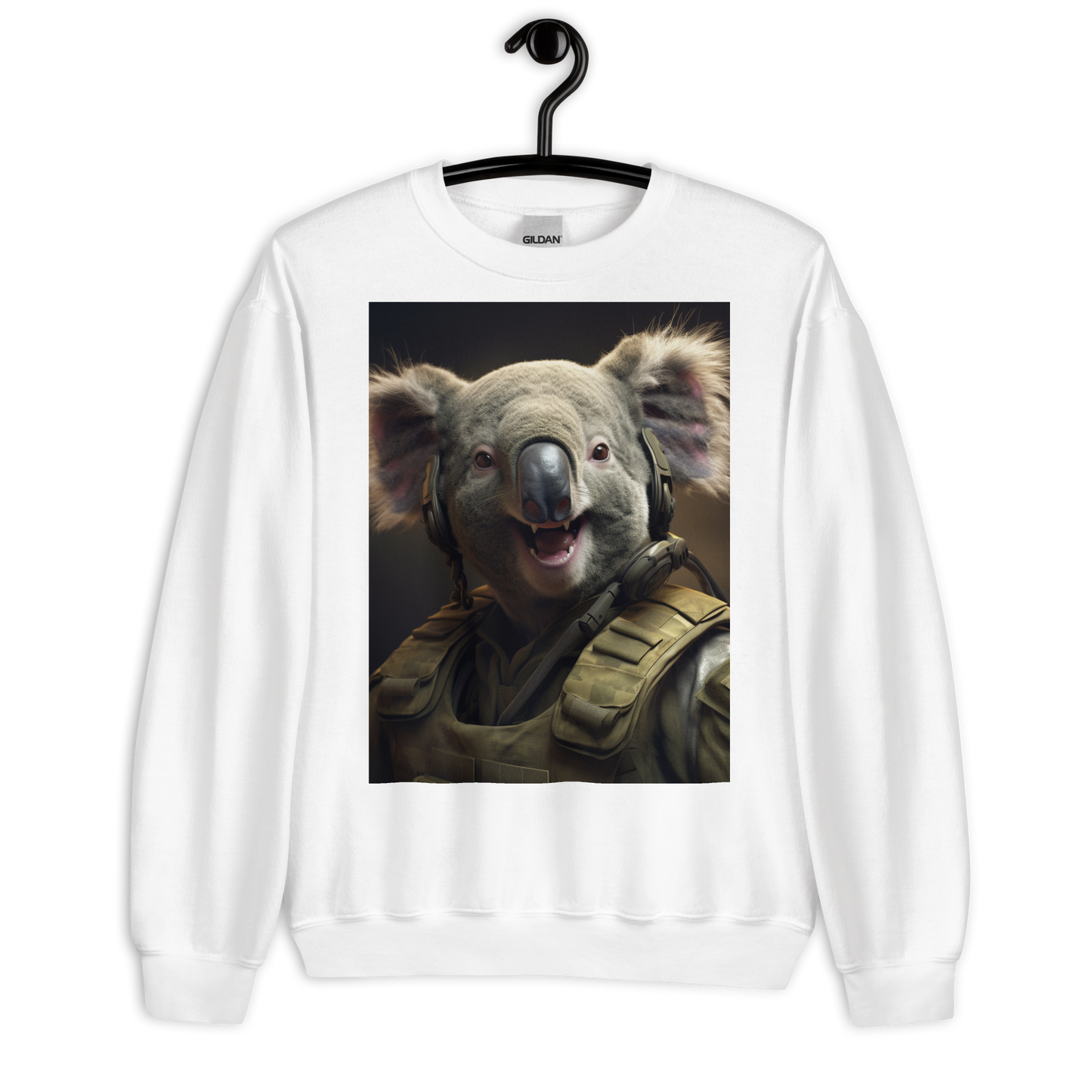 Koala Military Person Sweatshirt