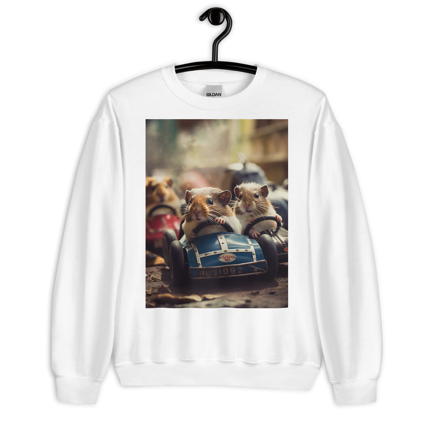 Guinea Pigs F1 Car Driver Sweatshirt