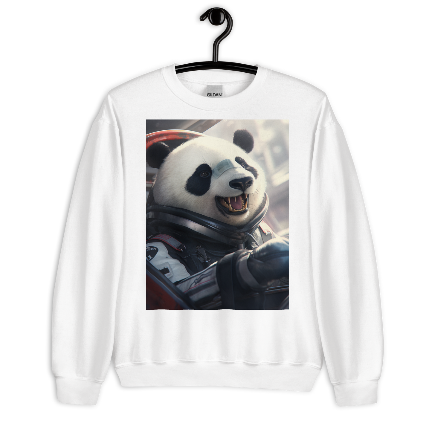 Panda F1 Car Driver Sweatshirt