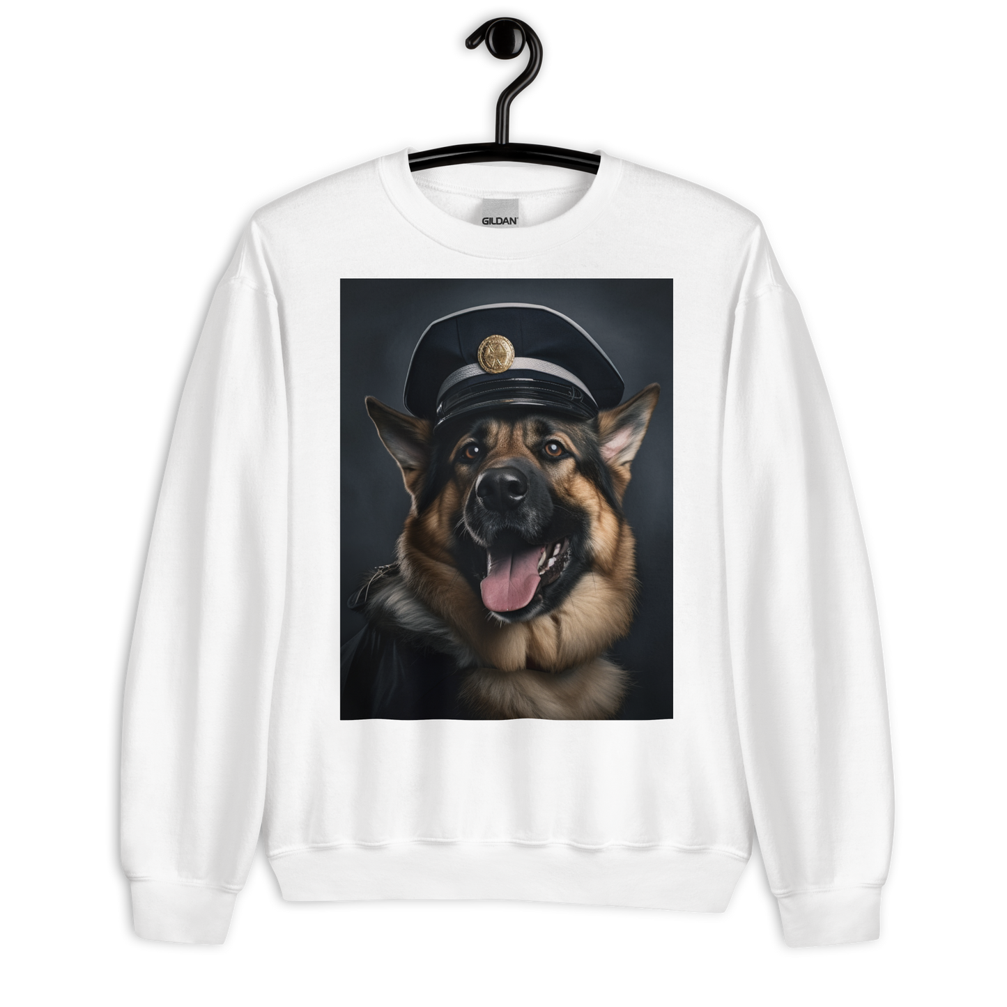 German Shepherd Police Officer Sweatshirt