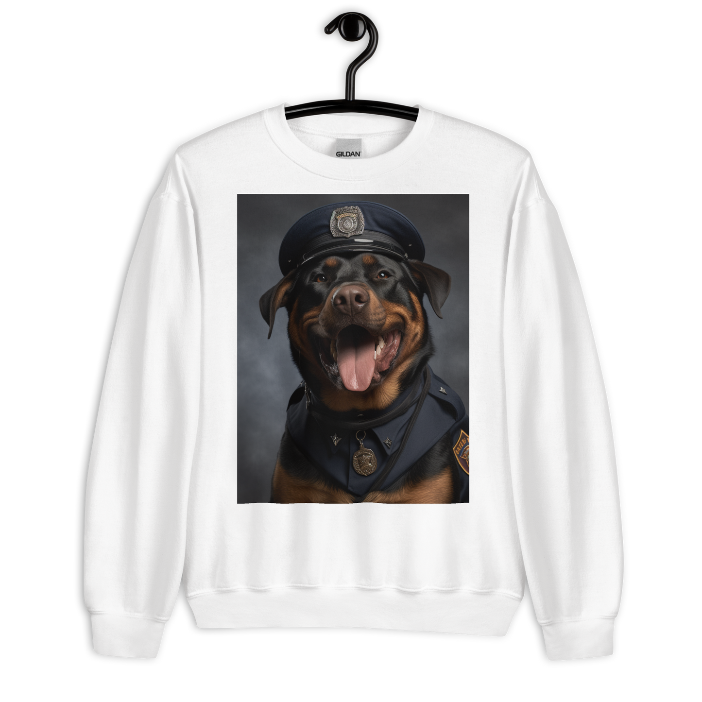 Rottweiler Police Officer Sweatshirt