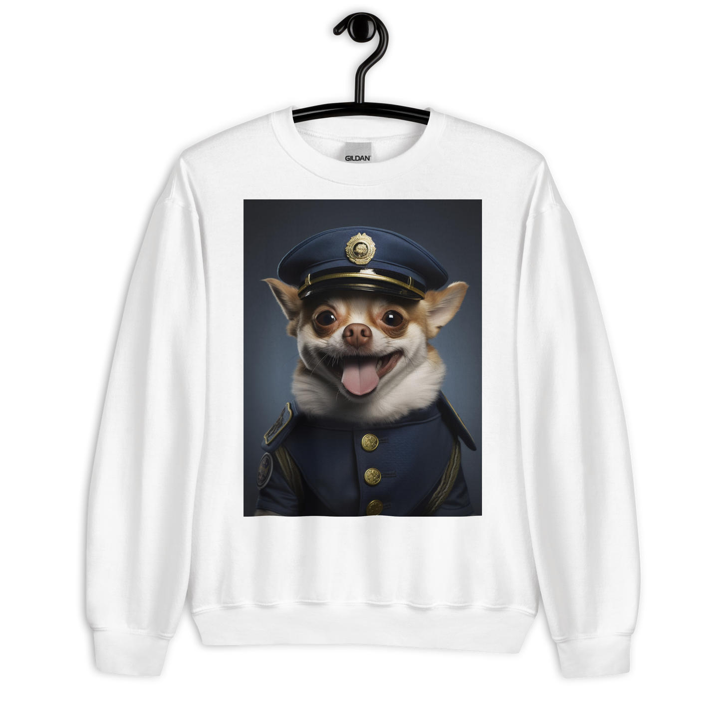 Chihuahua Police Officer Sweatshirt