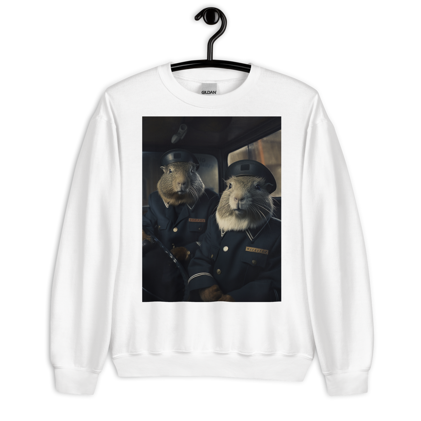 Guinea Pigs Police Officer Sweatshirt