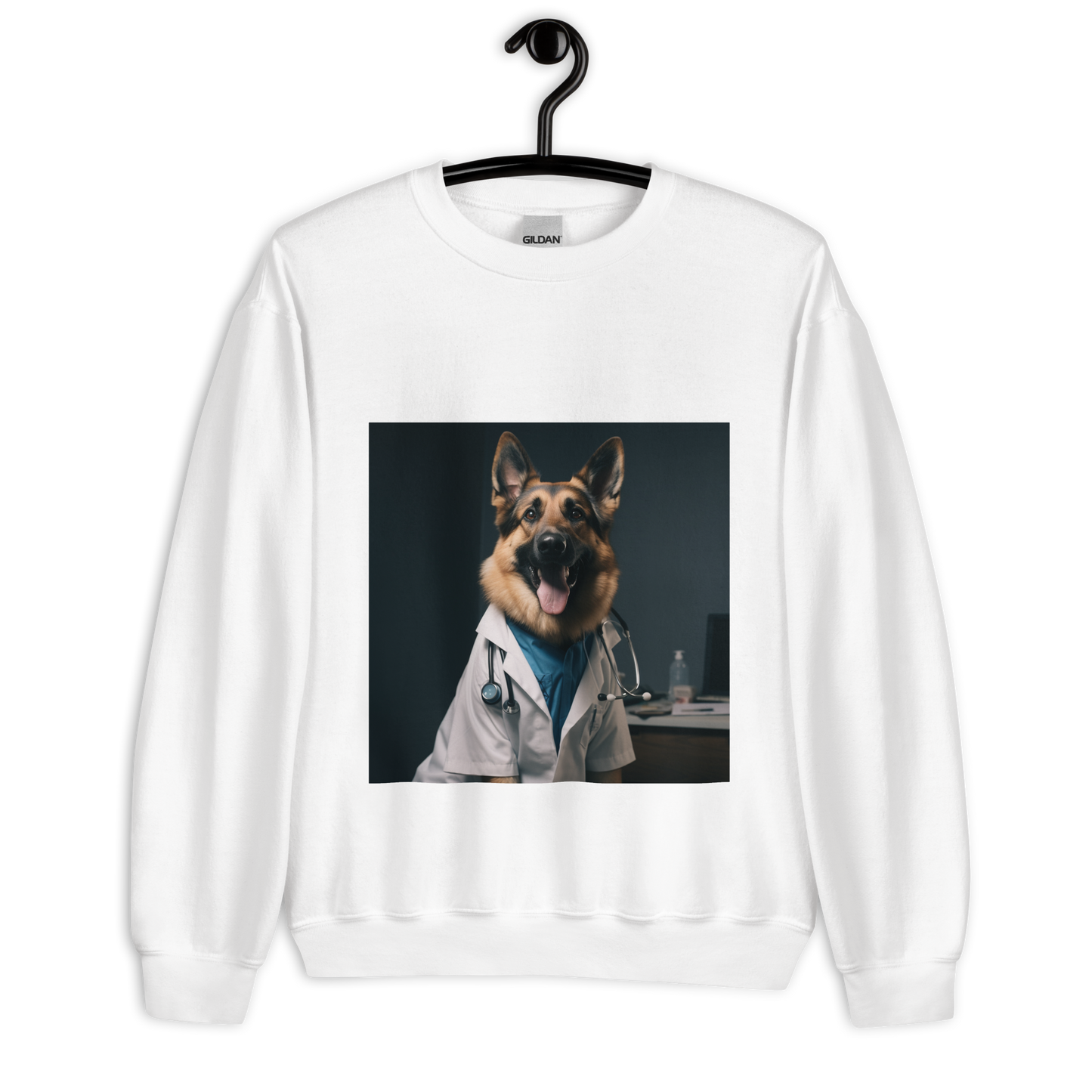 German Shepherd Doctor Unisex Sweatshirt